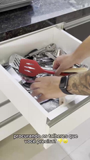 Porta Talheres Organizador De Gaveta De Cozinha Resistente Com 5 Divisórias Suporte Para Talher Durável Versátil Bonito