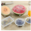 Kit 18 Tampas Silicone Panela Pote Universal Flexível Lavável Silicone