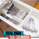 Kit 56/40/36 Talheres Linha Premium 14 Garfos 14 Facas 14 Colheres 14 Colheres de Sobremesa Cozinha