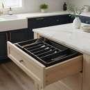 Organizador De Gavetas Ajustável para Cozinha, Utensílios, Talheres, Garfos, Colher, Facas
