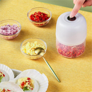 Mini Processador Triturador Sem Fio Elétrico 250ML De Alimentos Para Legumes Alho Gengibre