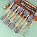 24 Pcs LouçA De Aço InoxidáVel Colher De Sobremesa Dourada / Luxuoso